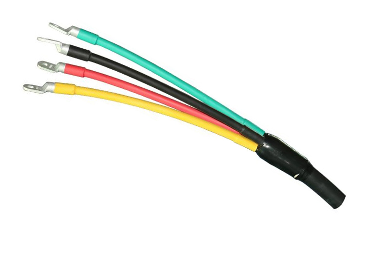 1kv低压四芯热缩电缆终端头实际应用案例